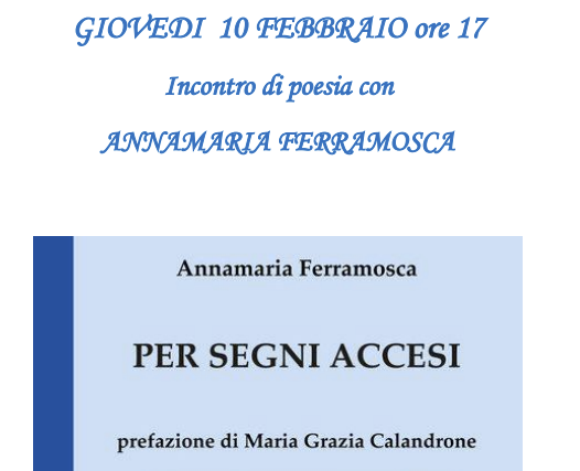 Incontro di poesia con Annamaria Ferramosca