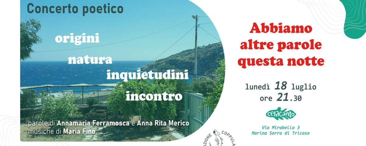 concerto poetico celacanto